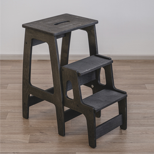 Табурет-стремянка (пропитка венге)